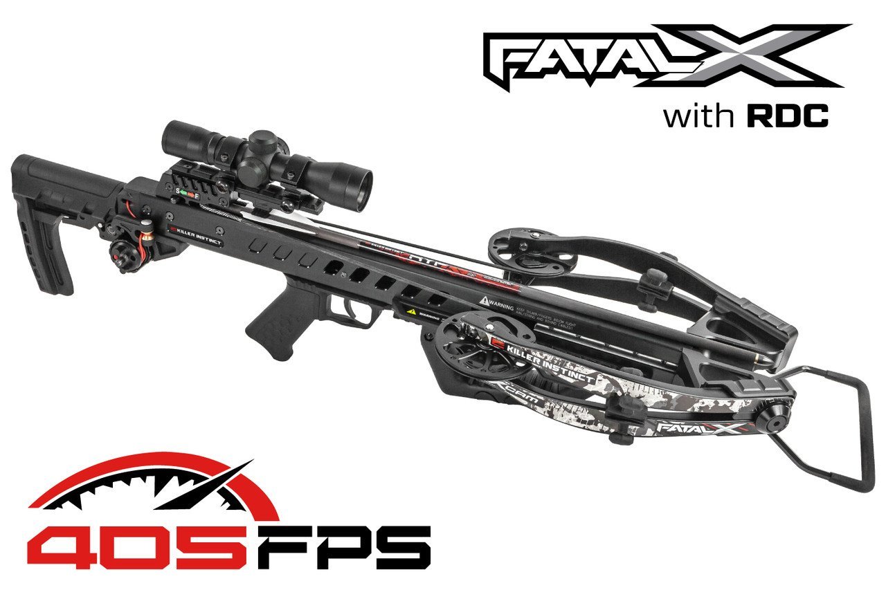 Killer Instinct Fatal-X Crossbow Package with RDC